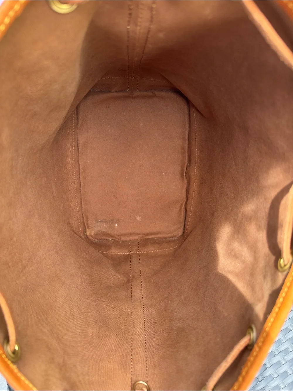 Louis Vuitton Noé Monogram Bucket Bag Vintage Authentic